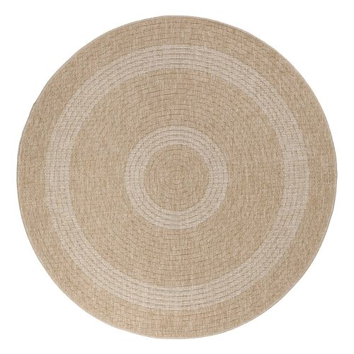 Bézs kerek kültéri szőnyeg ø 160 cm Comilla – Ayyildiz Carpets