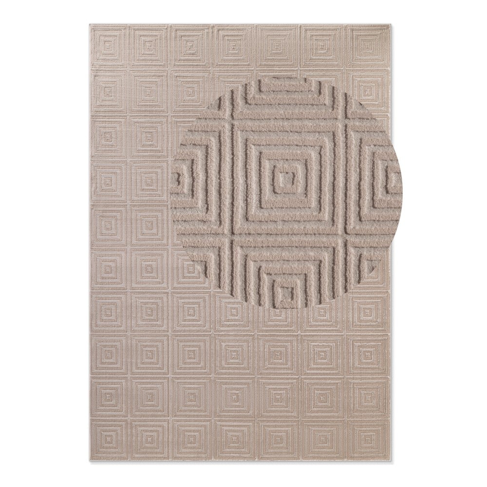 Bézs szőnyeg 120x170 cm Perles Tourmaline – Elle Decoration