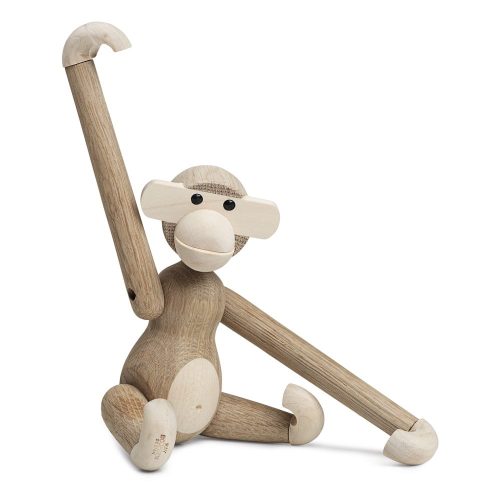 Bojesen Denmark Monkey Solid dekorációs figura tömör fából - Kay